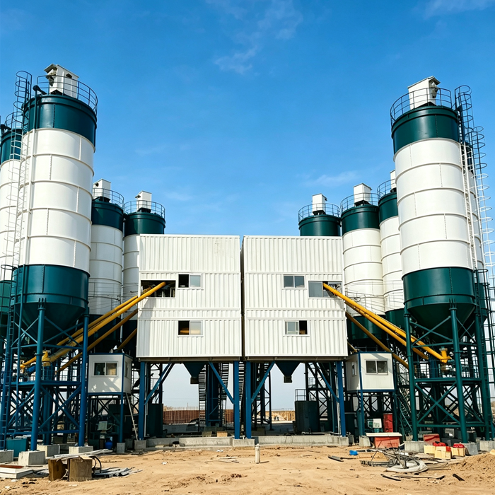 HZS300 Commercial Concrete Batching Plant