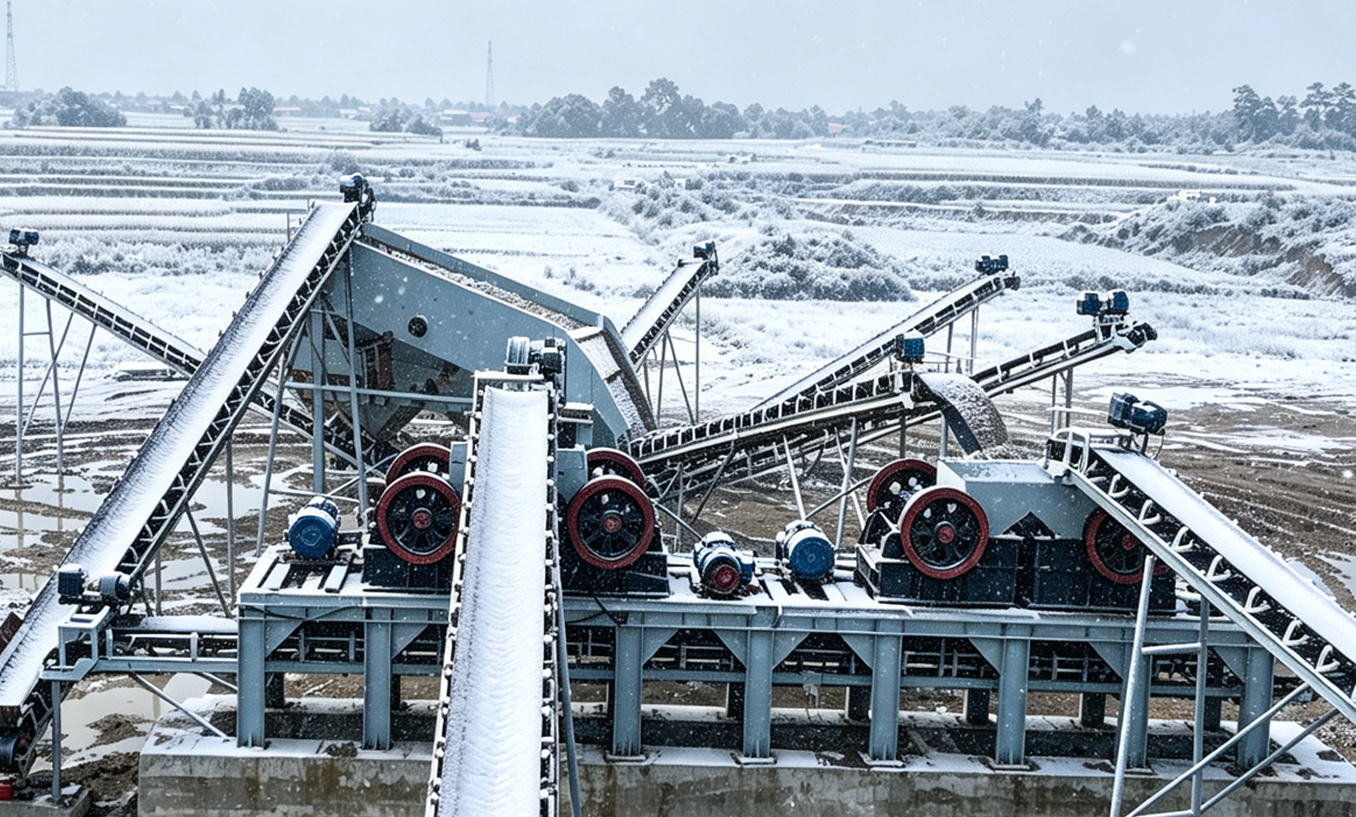 Crushing & Screening Built for Extreme Winter Conditions Reliable operation in temperatures as low as -40°C