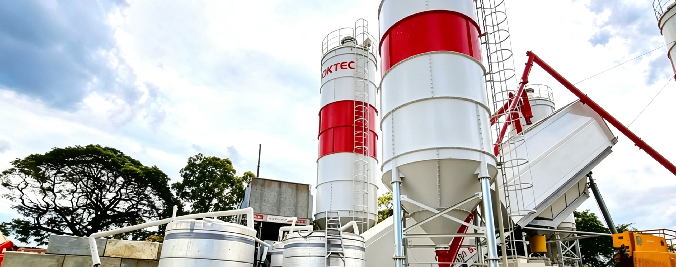 DKTEC Concrete Batching Plant for the Philippines Project