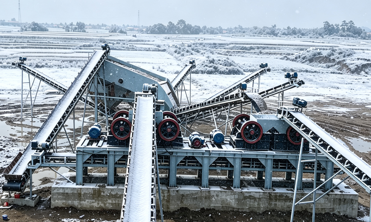 Crushing & Screening Built for Extreme Winter Conditions